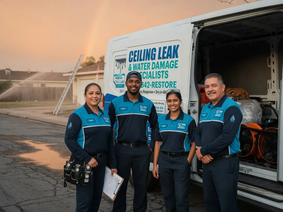 Ceiling Leak Cleanup company in Pierce, TX